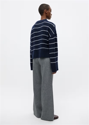Ennaples ls knit 7278 Navy Blazer/Gardenia Envii 